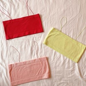 Three tank tops! Great to wear under items or on its own! $15 for all three